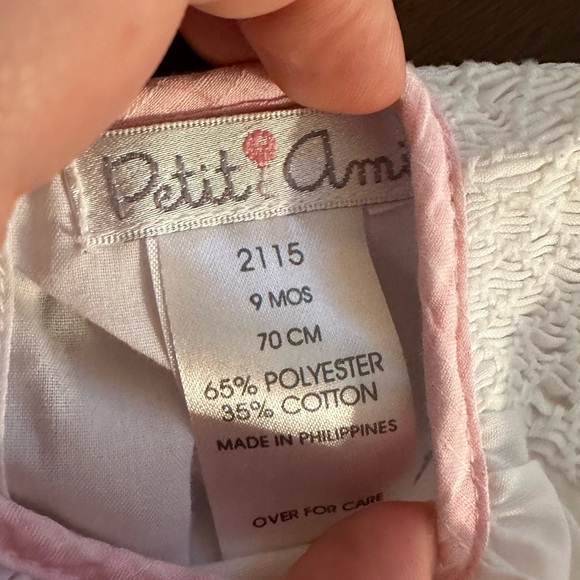 Petit Ami Ruffle Bloomers set GUC to be safe 9m - Picture 3 of 3